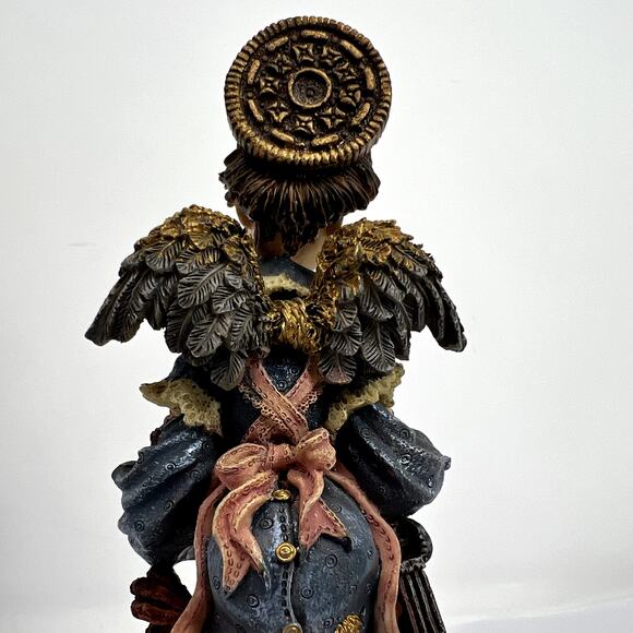 2 Boyds Bears Friends Folkstone Beatrice birthday Auntie Cocoa Angel VTG RARE - Picture 11 of 16